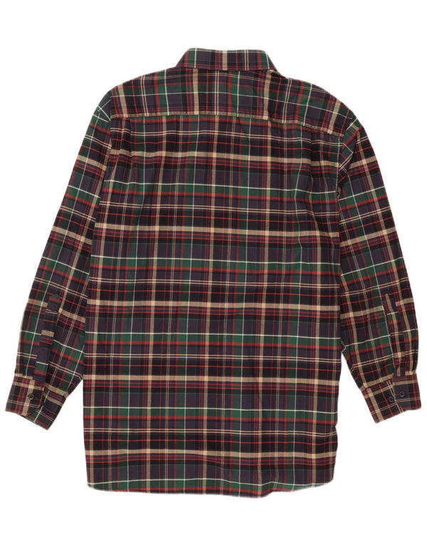 Cămașă de flanel pentru bărbați Walbusch Mărimea 41/42, mare, multicolor, din bumbac cu carouri