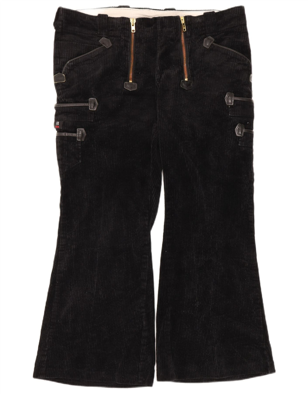 Pantaloni cargo FHB Guild Bootcut pentru bărbați W40 L28 negri
