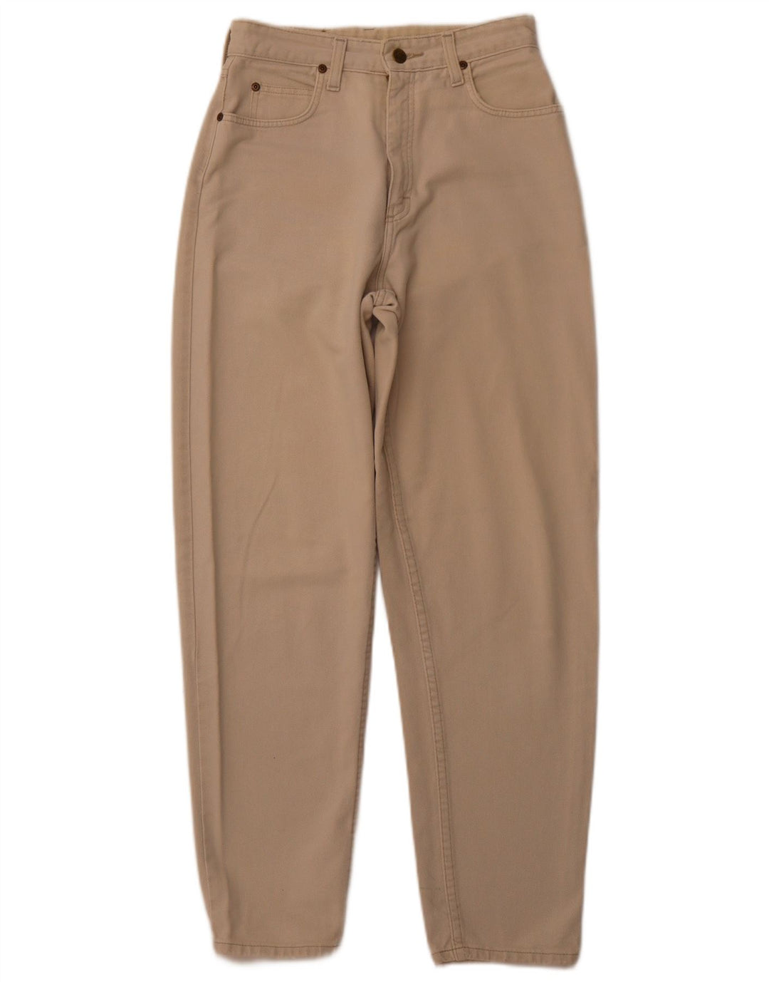 Blugi conici LEE pentru femei cu talie înaltă W26 L28 bej