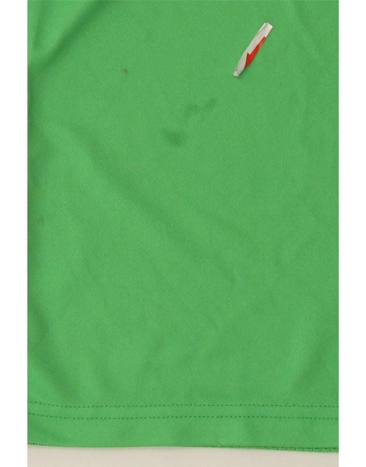 Tricou Nike Dri Fit pentru bărbați Top Mediu Verde Poliester Colorblock