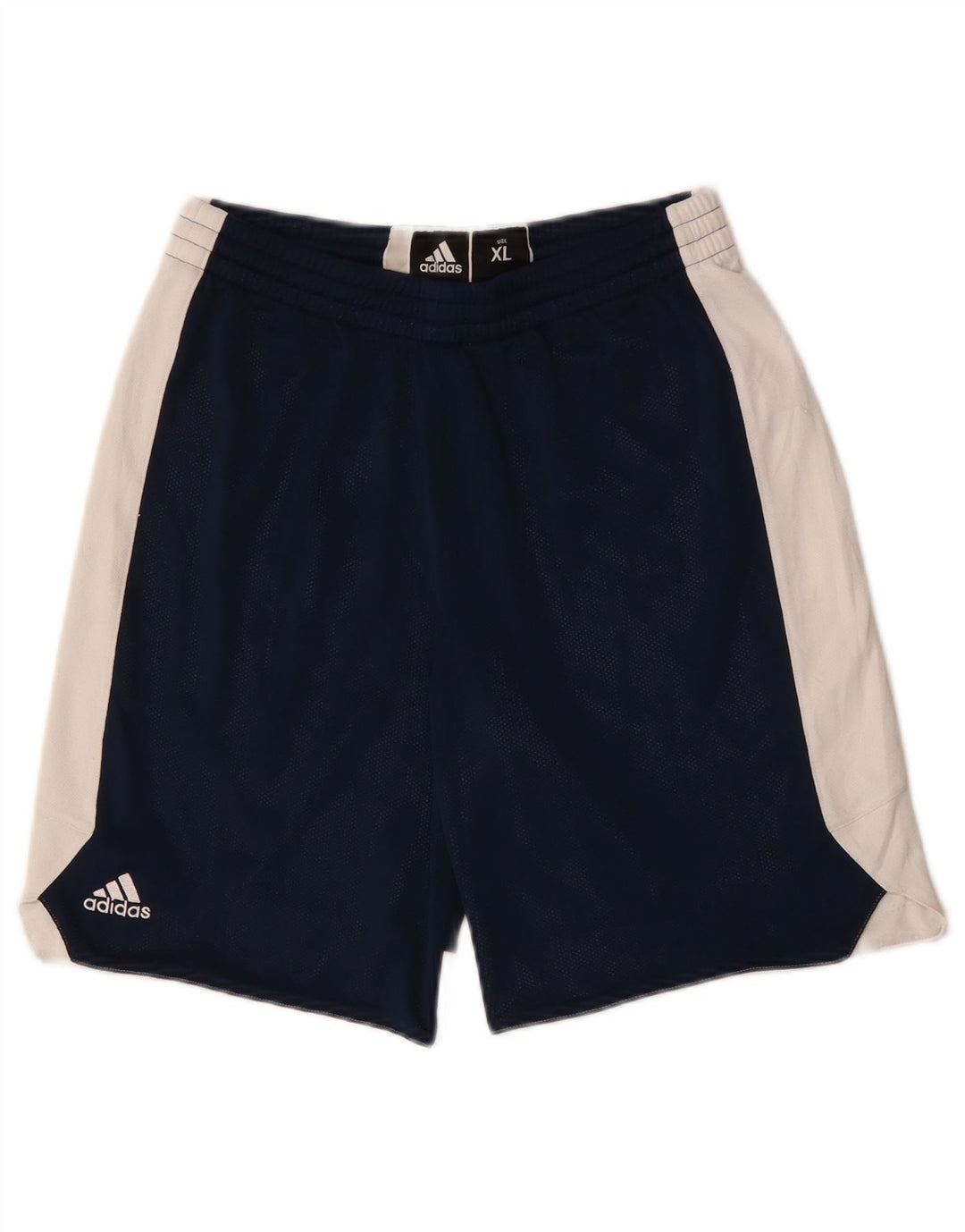 Pantaloni scurți sport adidas băieți 13-14 ani XL bleumarin poliester color bloc