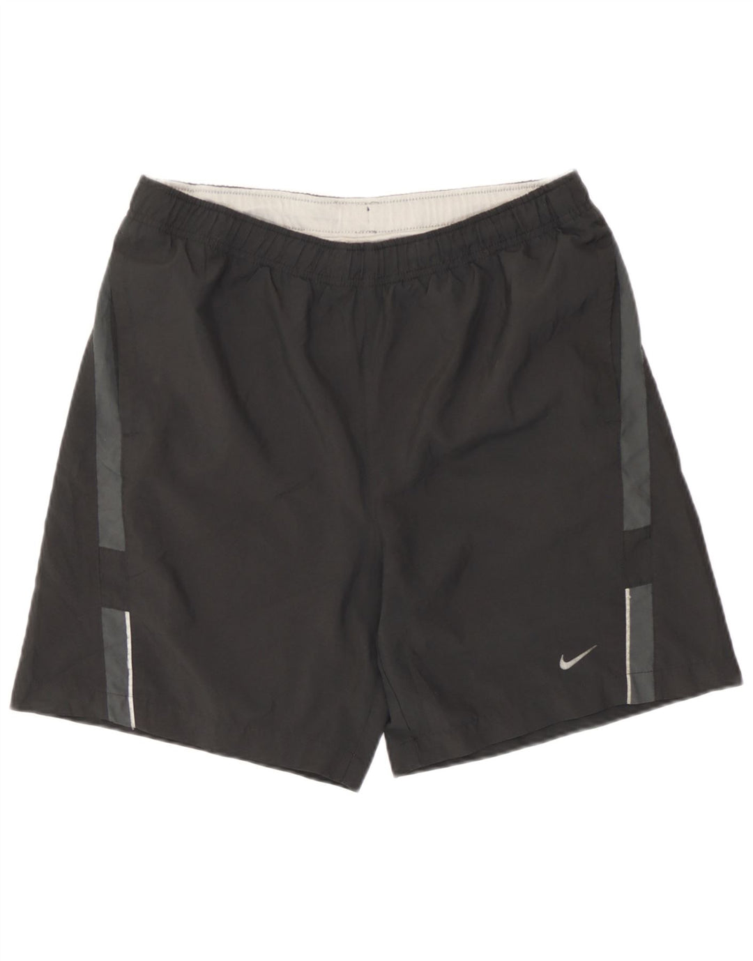 Pantaloni scurți sport Nike pentru bărbați, negru mediu, poliester color block