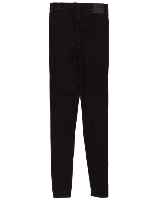 Blugi super skinny pentru femei Mile High Levi's W27 L34 bumbac negru