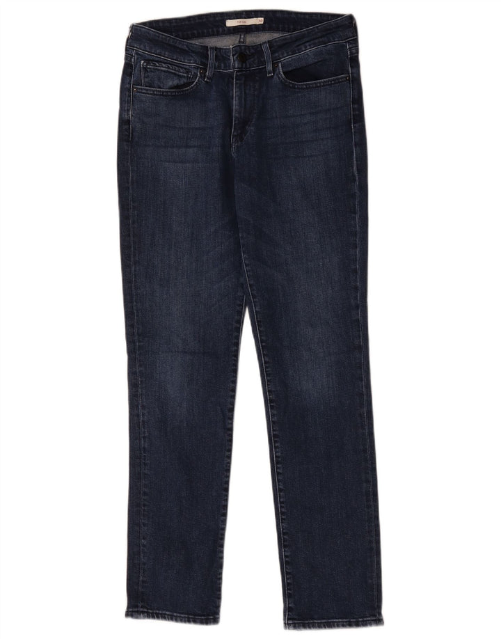 Blugi Levi's 712 Slim pentru femei W30 L30 Bumbac bleumarin