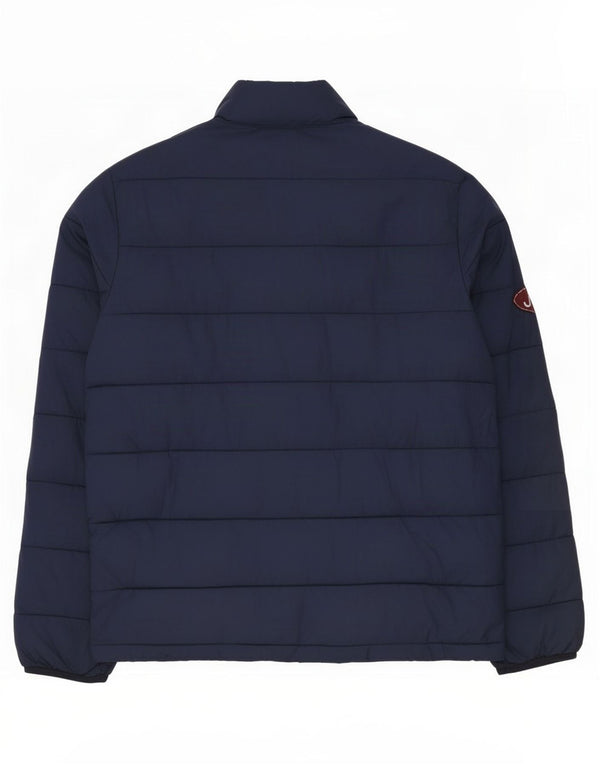 Jachetă căptușită pentru bărbați Jack Wills UK 40 mare, nailon bleumarin