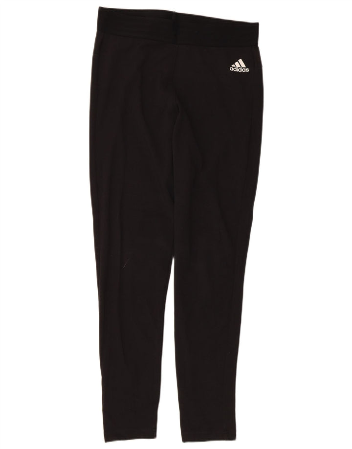 Leggings pentru femei Adidas UK 12/14 bumbac mediu negru