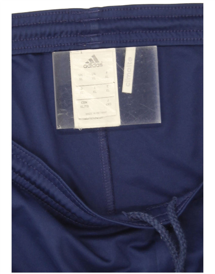 Pantaloni scurți sport pentru bărbați Adidas Climalite XL bleumarin poliester
