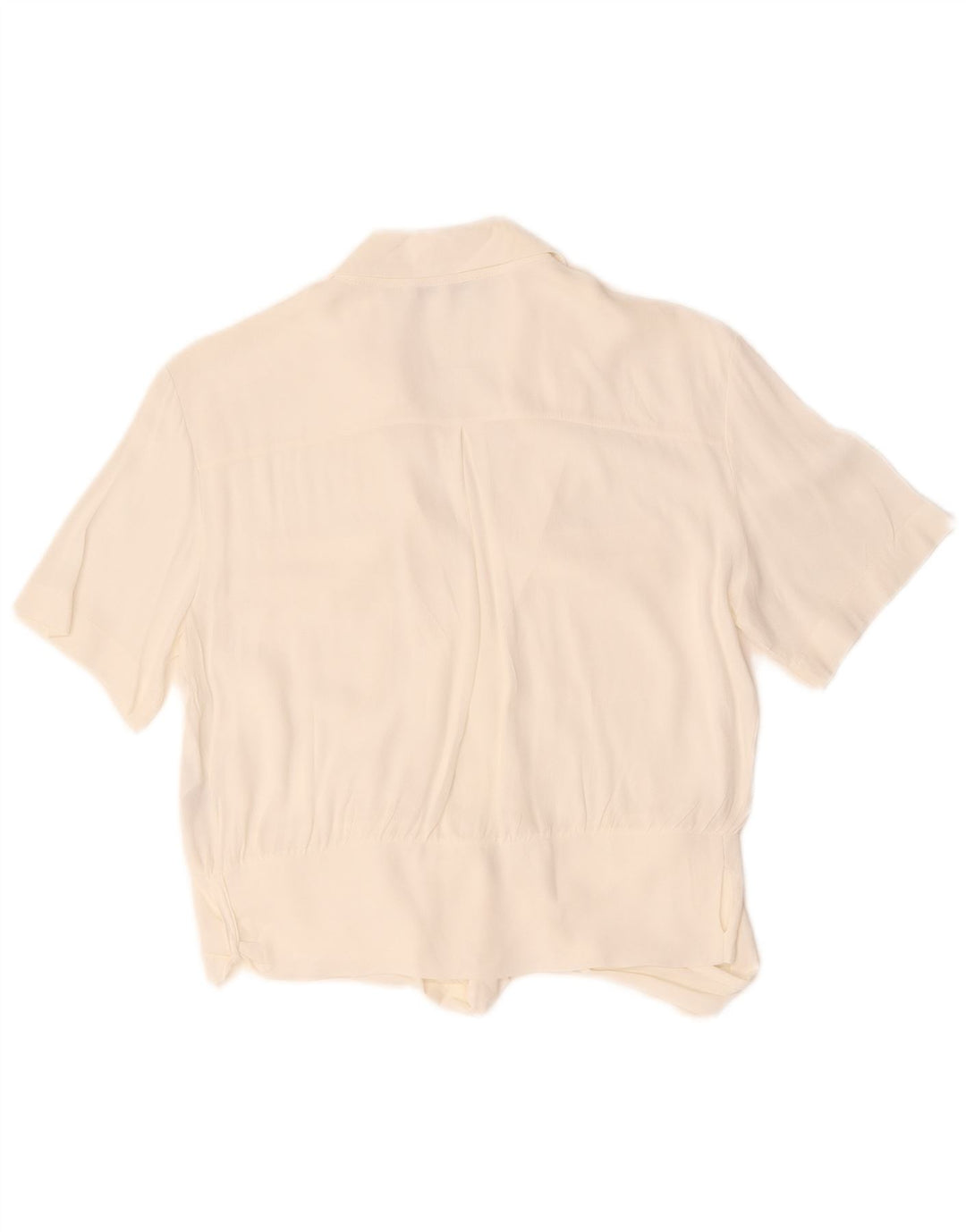 Bluză cămașă cu mânecă scurtă pentru femei Patrizia Pepe IT 42 Medium White