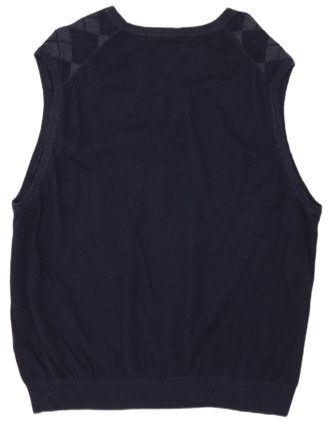 IZOD Vest pentru bărbați Tank Top 2XL Bleumarin Argyle/Diamond Bumbac