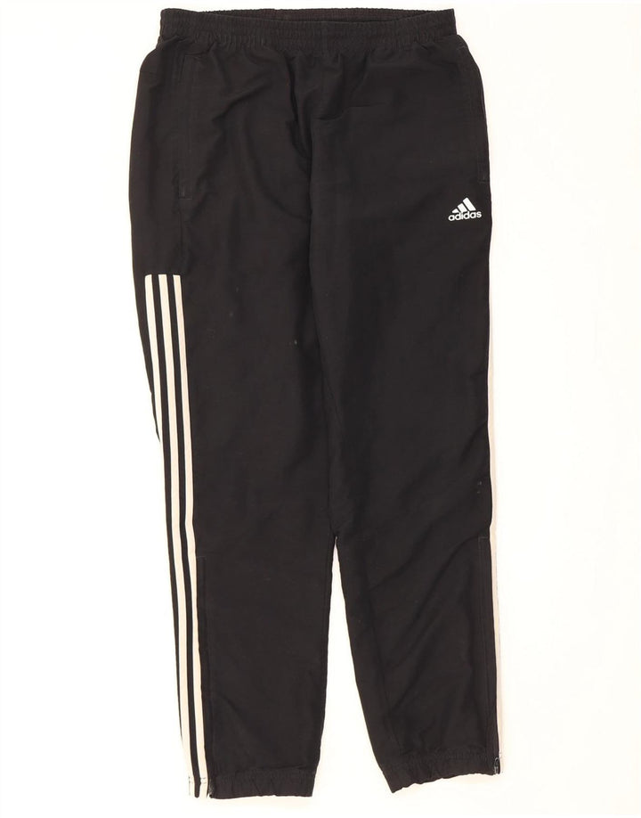 Pantaloni de trening pentru bărbați Adidas Pantaloni de jogging Mediu Negru Poliester color bloc
