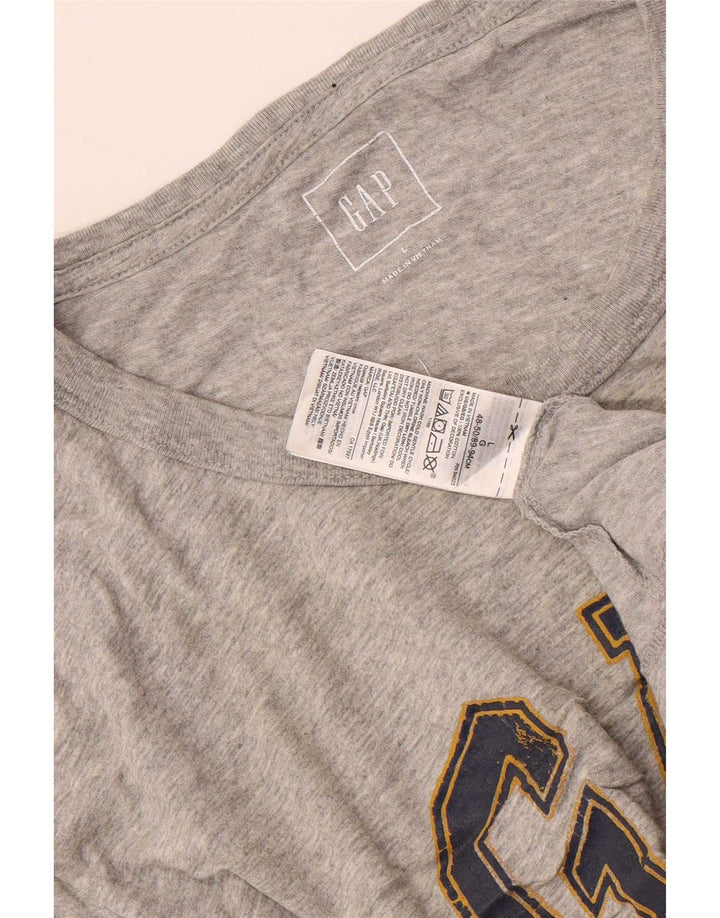 Tricou grafic Gap pentru bărbați Top mare gri