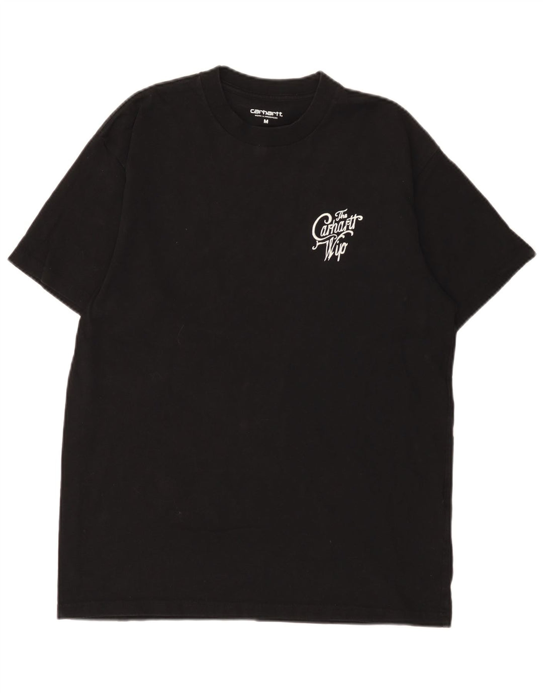 Tricou grafic pentru bărbați Carhartt Top mediu din bumbac negru