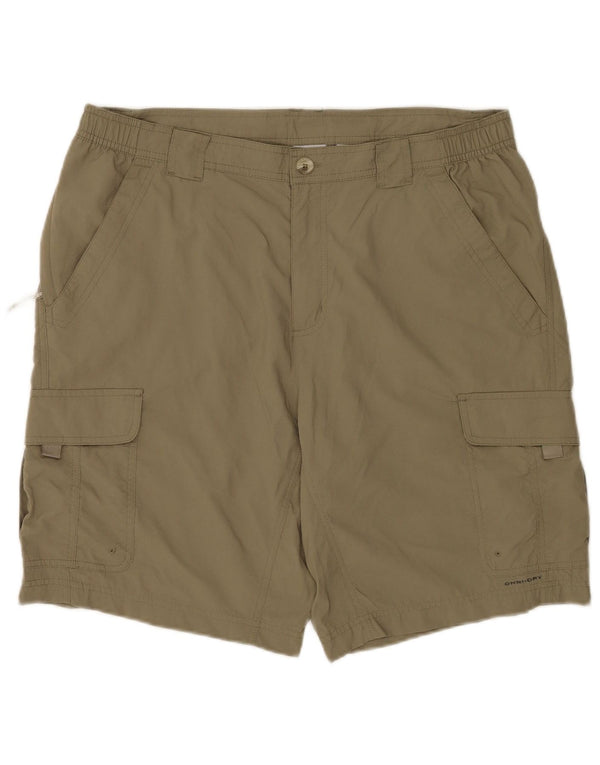 Pantaloni scurți Columbia Omni Dry Cargo pentru bărbați IT 50 Large W34 Khaki Nylon
