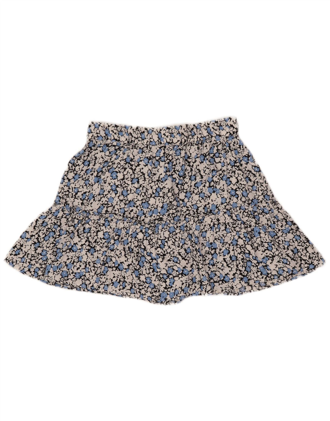 Pantaloni de damă Zara Mici W26 Viscoză Florală Multicoloră