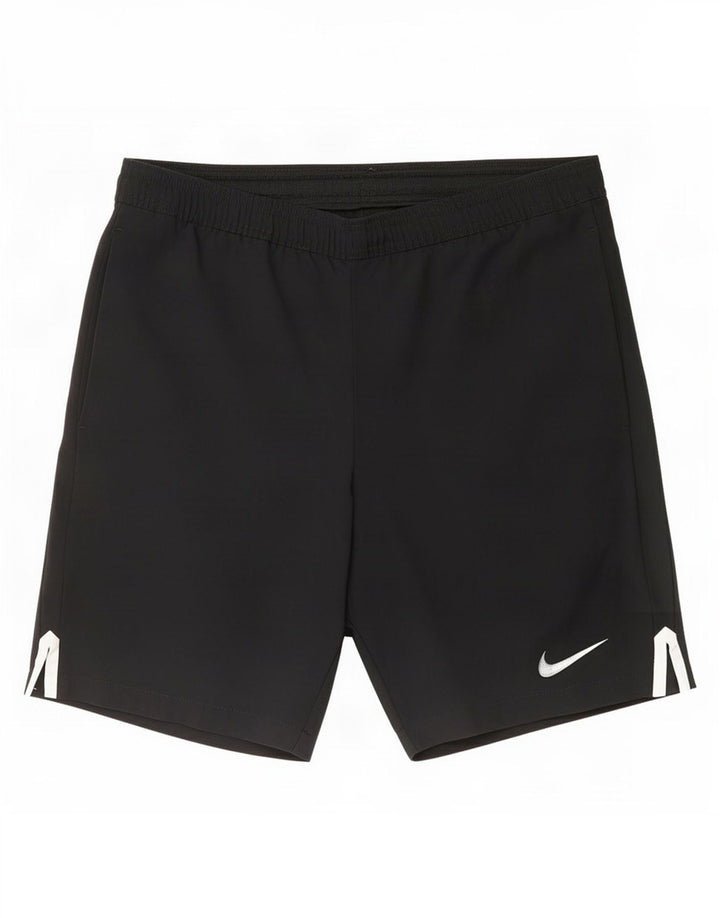 Pantaloni scurți sport Nike Dri Fit pentru bărbați, poliester negru mic