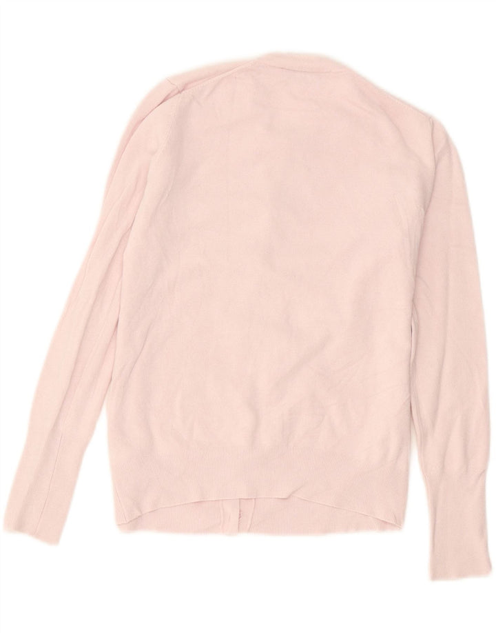 Pulover cardigan pentru femei Zara UK 10 mic roz