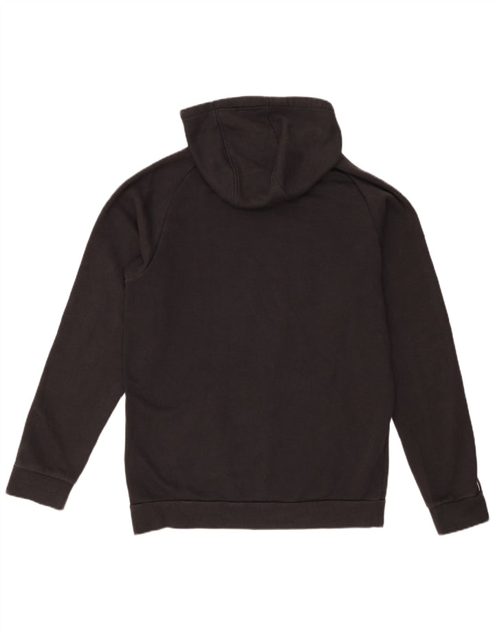 Pulover Adidas pentru bărbați, bumbac mediu negru