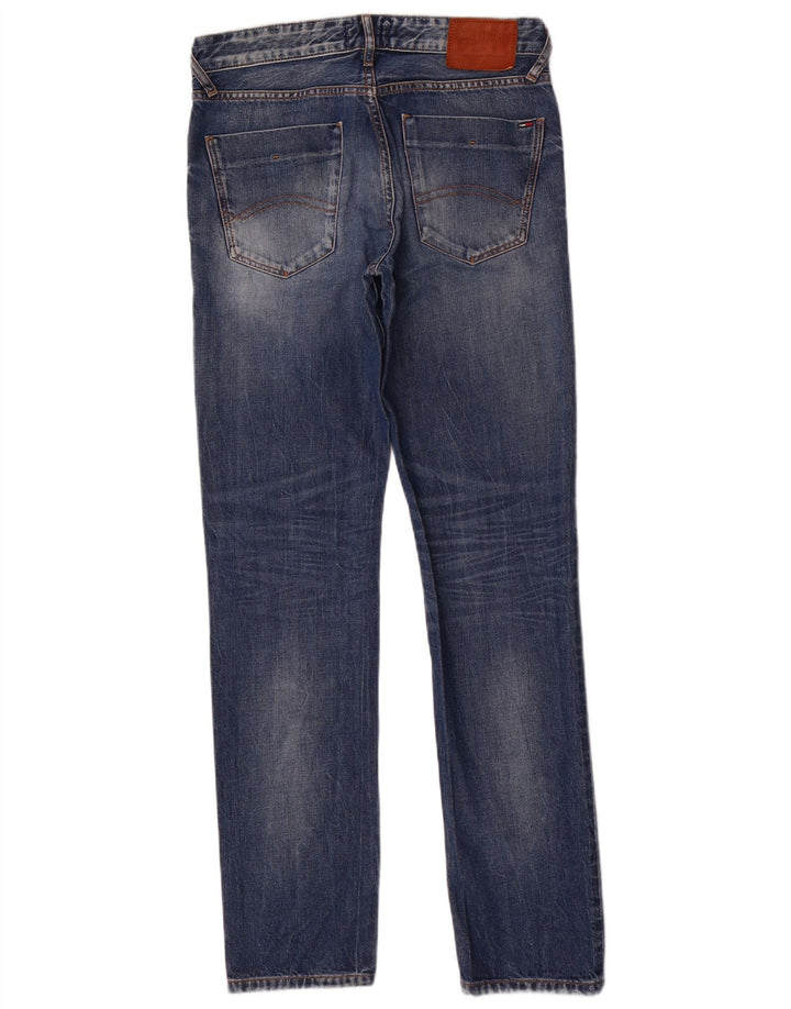 Blugi slim pentru bărbați Tommy Hilfiger W30 L32 Bumbac albastru