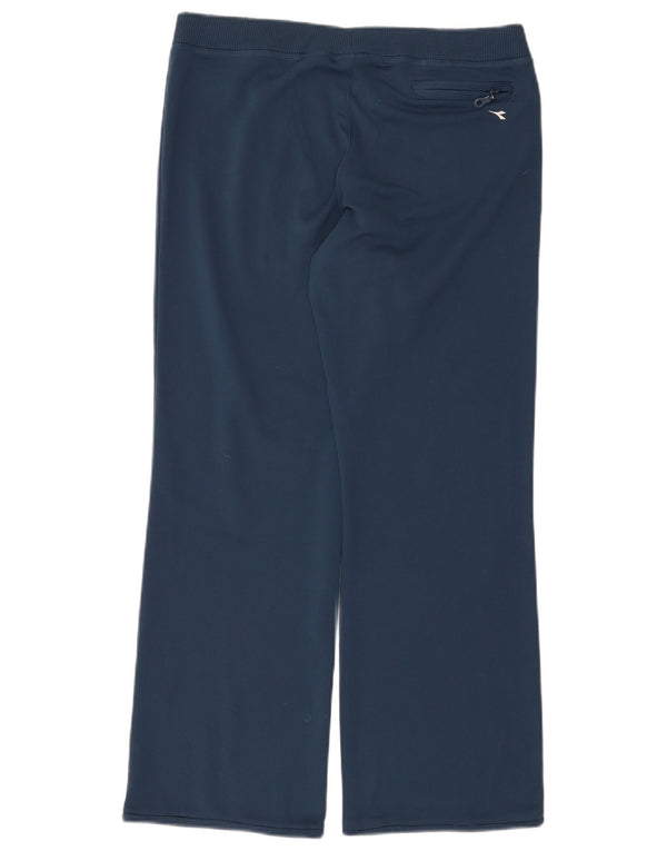 Pantaloni de trening Diadora pentru femei UK 14, mari, bleumarin, poliester