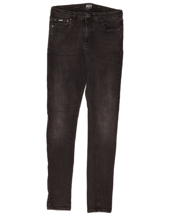 Blugi skinny pentru femei Superdry W32 L34 bumbac gri