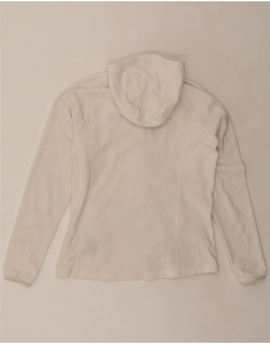 Jachetă din lână cu glugă pentru femei THE NORTH FACE UK 16 Poliester alb mare