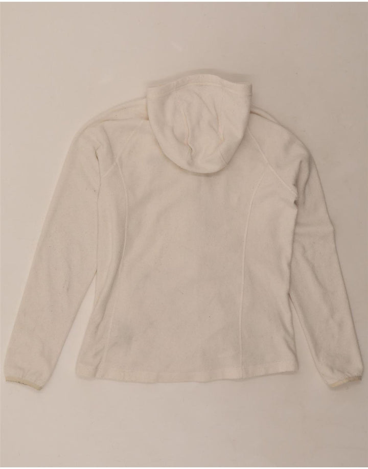 Jachetă din lână cu glugă pentru femei THE NORTH FACE UK 16 Poliester alb mare