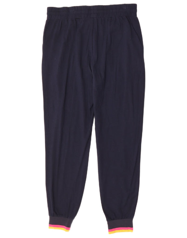 BODEN Pantaloni de trening pentru femei Joggeri UK 12 Bumbac mediu albastru bleumarin