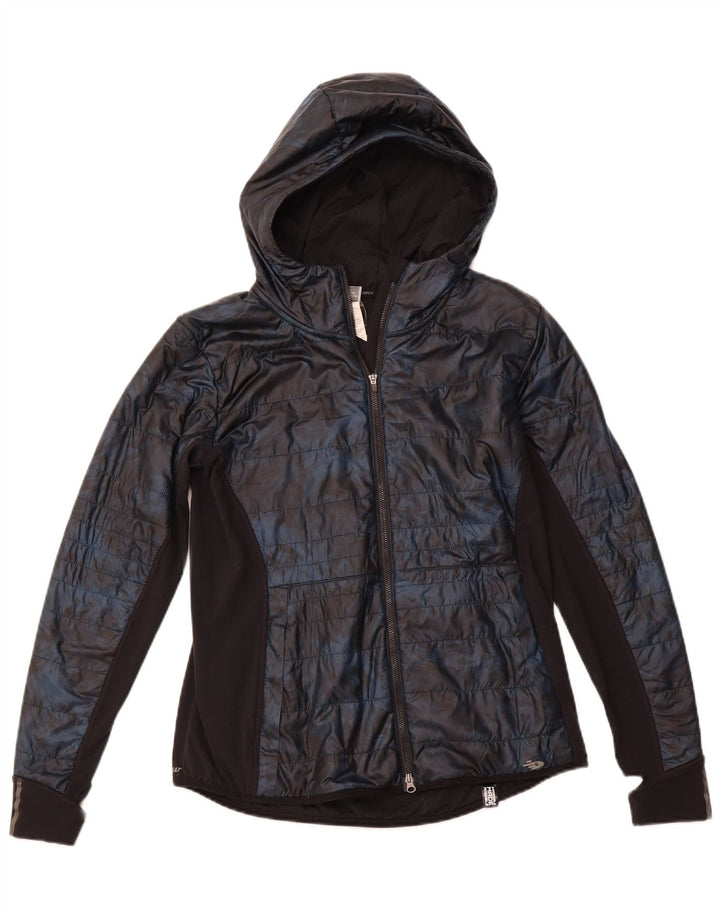 Jachetă de trening pentru femei NEW BALANCE UK 14 Medium Black Colorblock