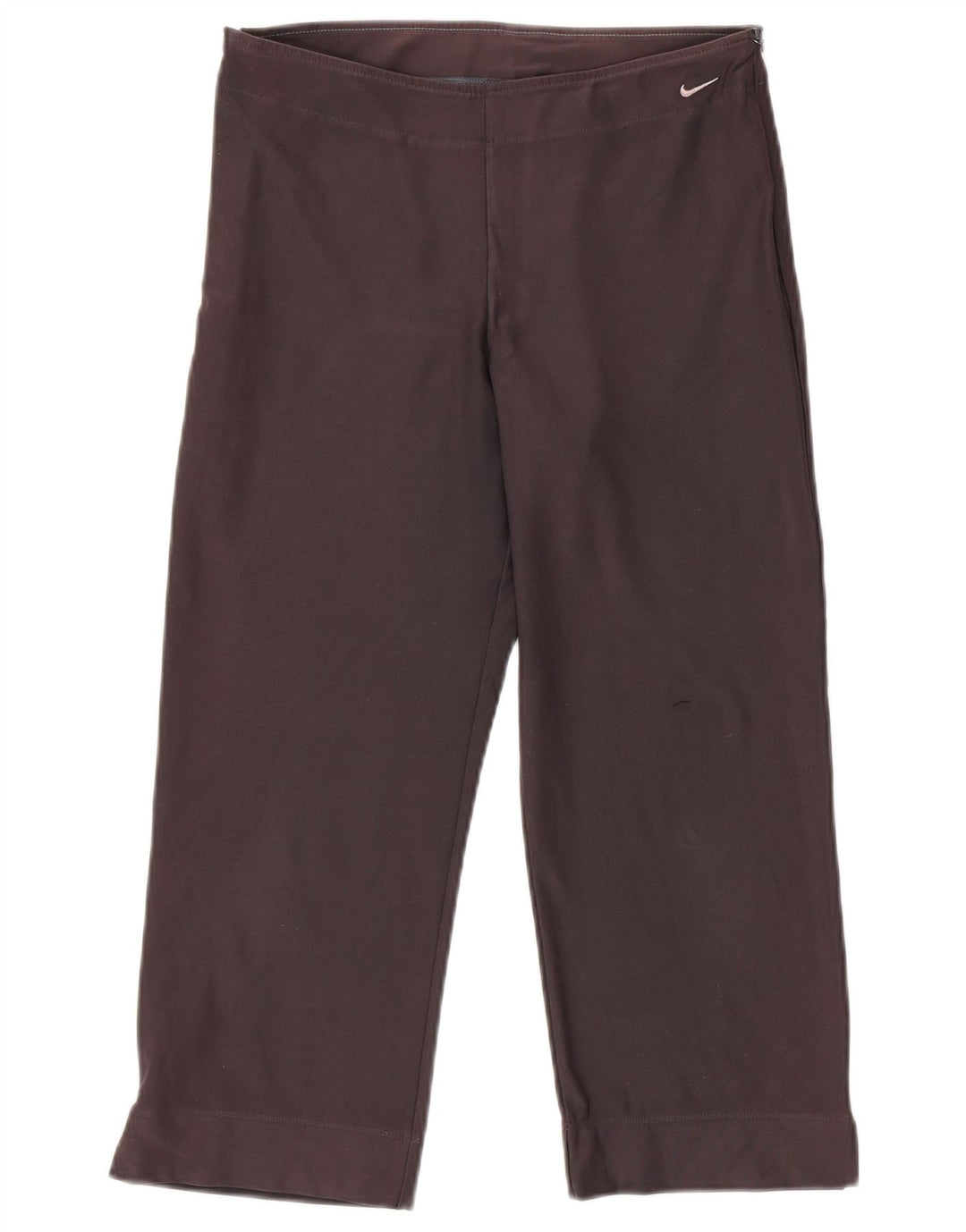 Pantaloni de trening NIKE Dri Fit Capri pentru femei Marea Britanie 12/14, bumbac gri mare