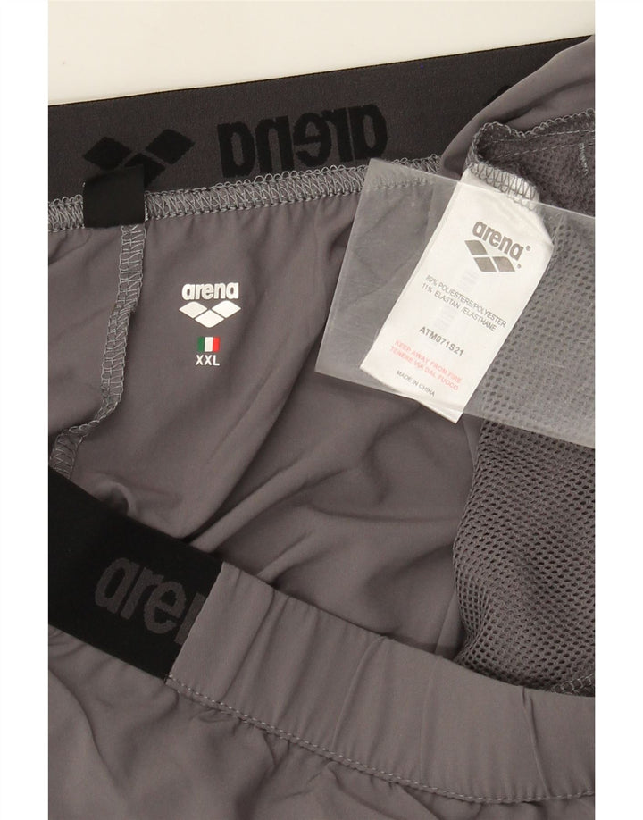 Pantaloni scurți sport pentru bărbați Arena 2XL poliester gri