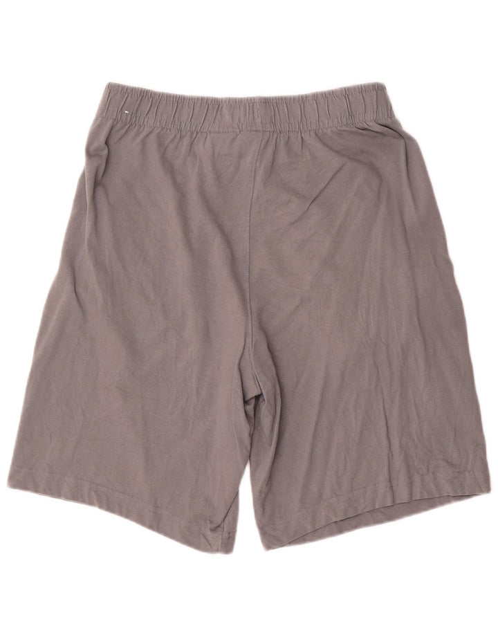 Pantaloni scurți sport Nike pentru bărbați, bumbac, gri mediu