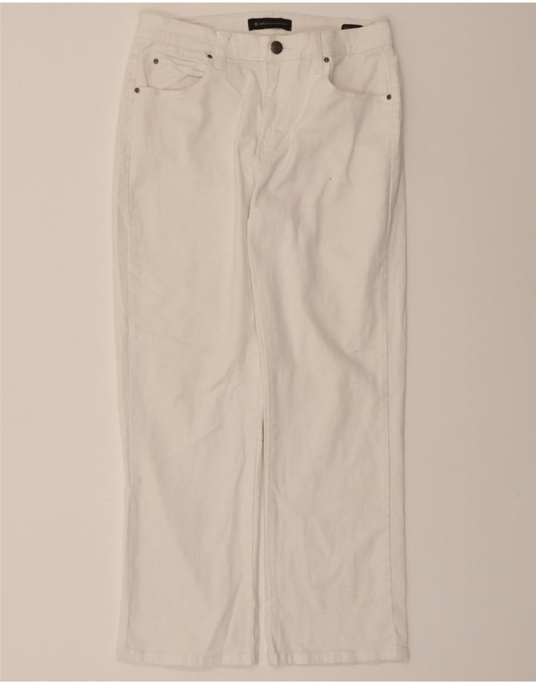 LEE Womens Platinum Label Straight Jeans US 8 Medium W30 L27 White Vintage Lee and Second-Hand Lee from Messina Hembry 