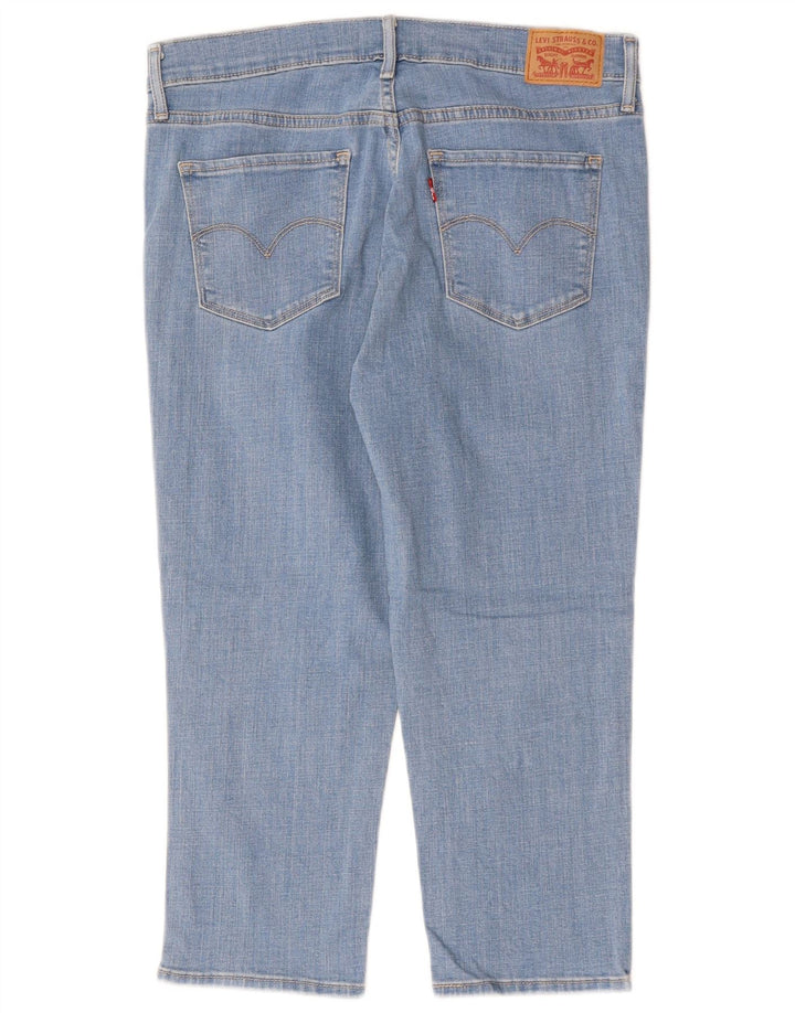 Blugi Levi's 311 Shaping Skinny Capri W30 L22 Albastru