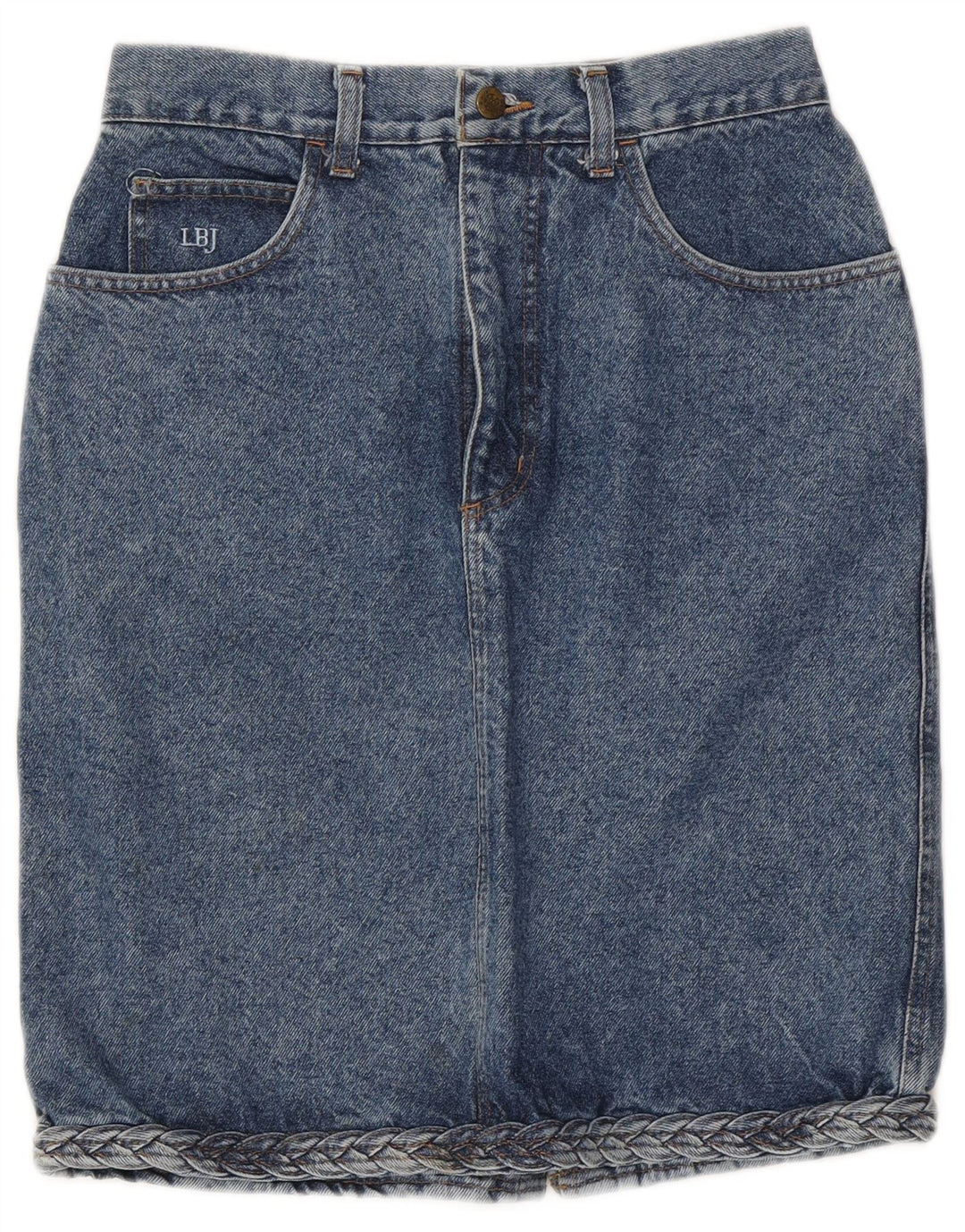 Fusta Dama Laura Biagiotti Denim W28 Medium Blue Classic