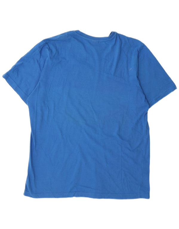 Tricou grafic pentru bărbați Reebok Top XL Blue Bumbac