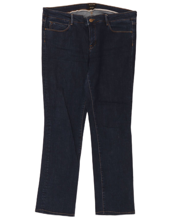 Massimo Dutti Blugi drepți cu ajustare normală pentru femei EU 44 XL W34 L30 bleumarin