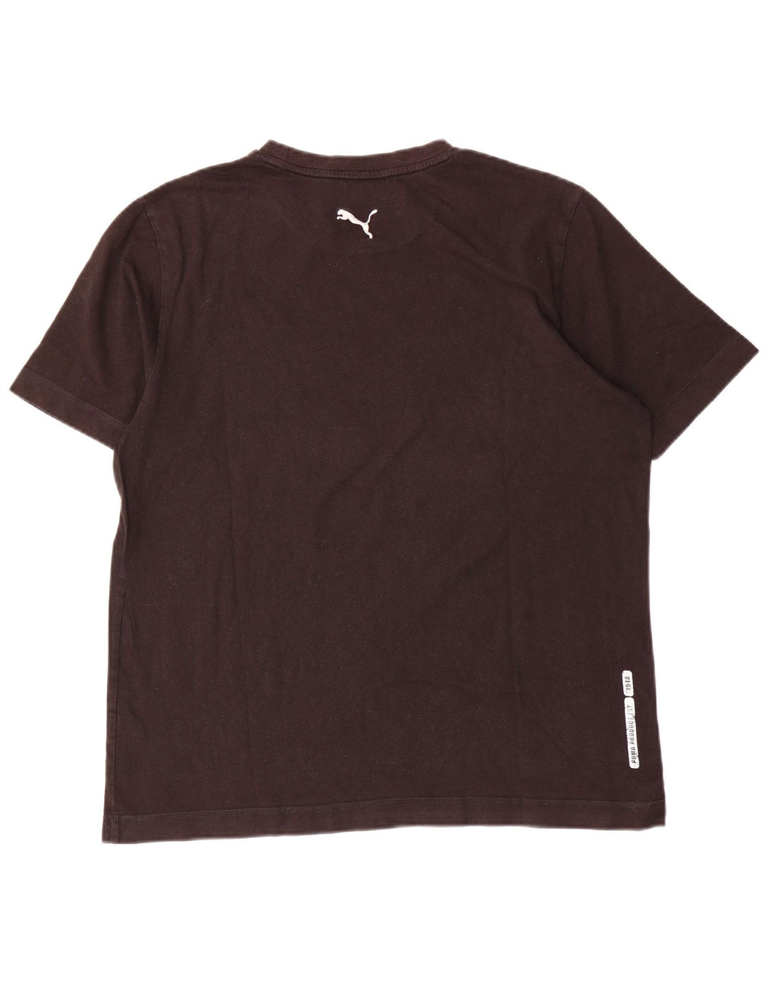 Tricou grafic Puma pentru bărbați Top mare din bumbac maro