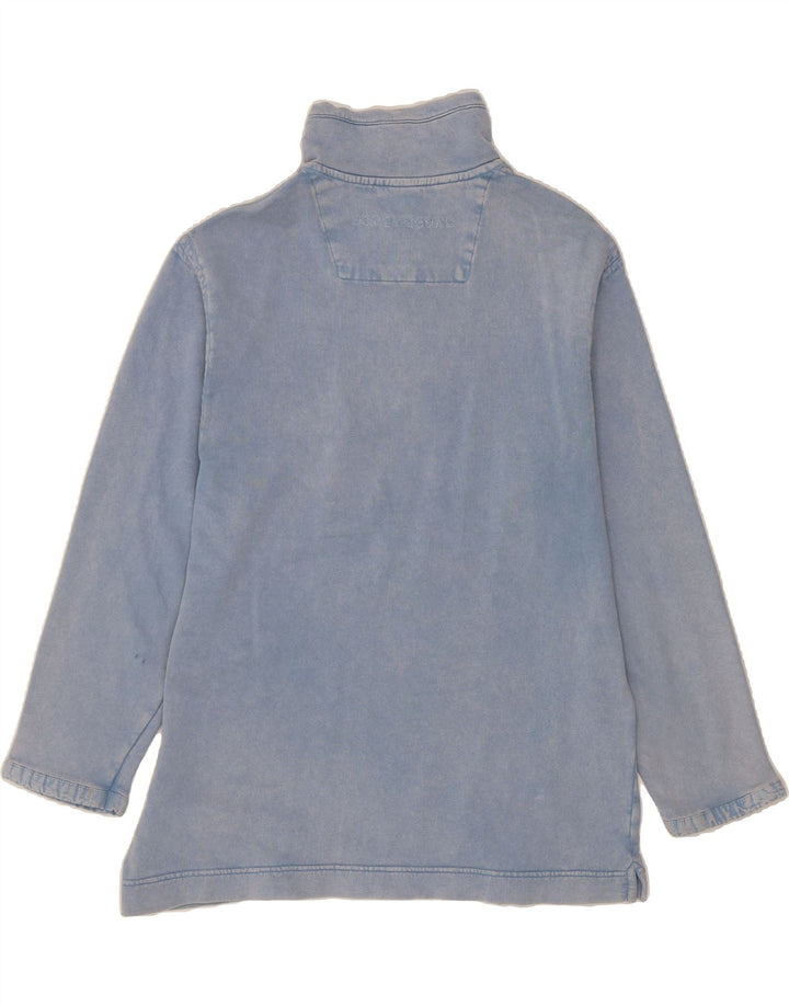 CAMEL ACTIVE Mens Zip Neck Sweatshirt Jumper Large Blue Cotton Vintage Camel Active and Second-Hand Camel Active from Messina Hembry 