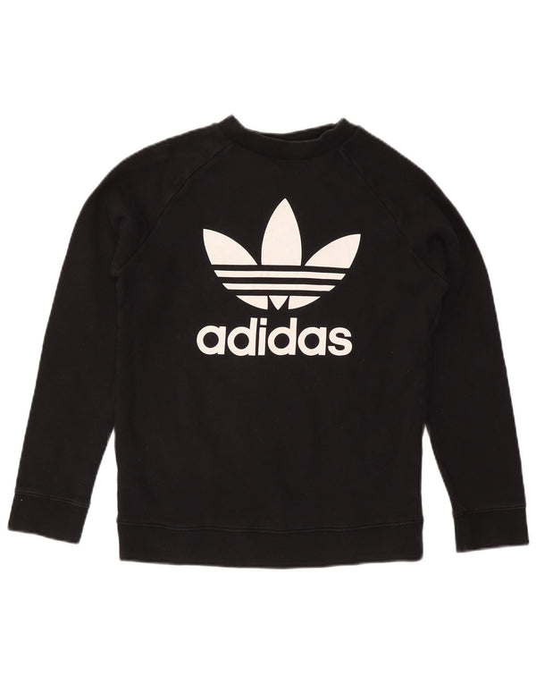 Pulover cu grafic pentru femei Adidas UK 12 Medium Negru