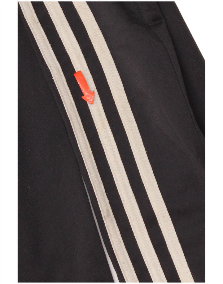 Pantaloni de trening Adidas pentru băieți 15-16 ani, albastru bleumarin, poliester color bloc
