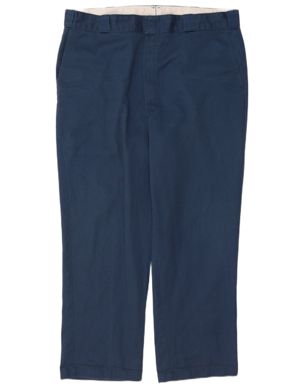 Pantaloni chino drepți pentru bărbați Dickies W42 L30 bleumarin