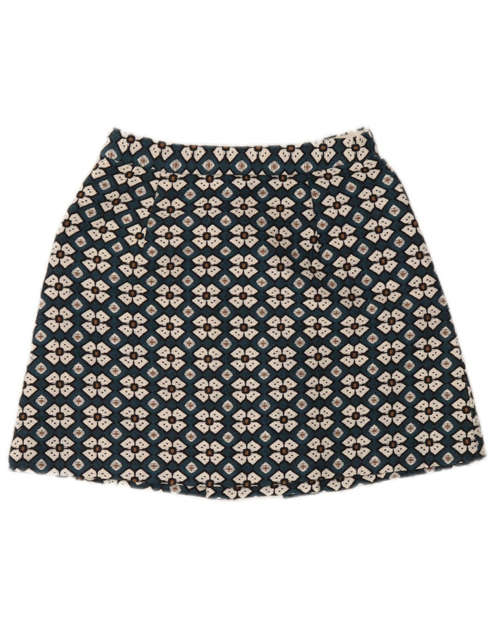Fusta Mini Zara Femei XS W24 Albastru Floral