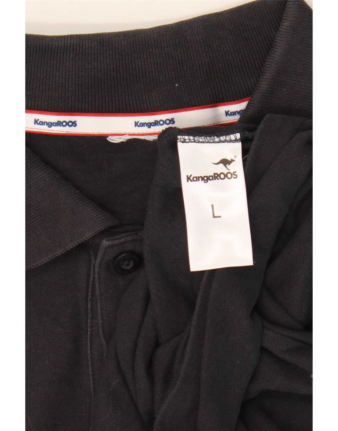 Cămașă polo pentru bărbați Kangaroos, mare, albastru bleumarin, bumbac