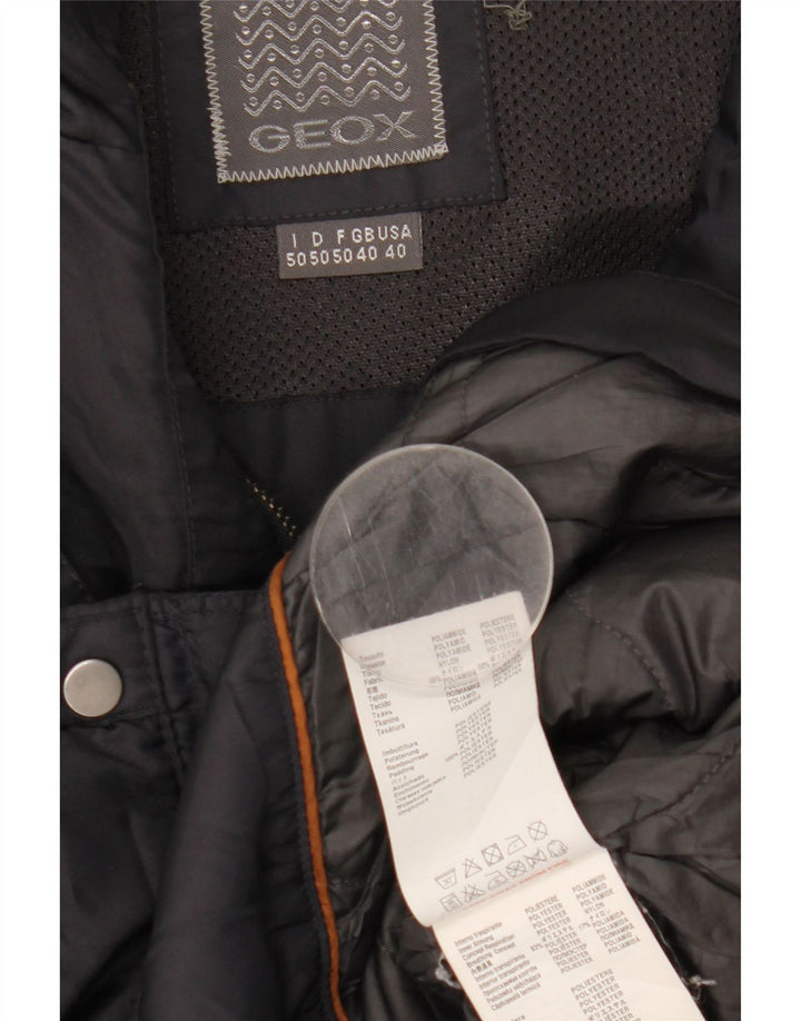 Jachetă cu glugă pentru bărbați Geox, UK 40, mare, albastru, poliamidă