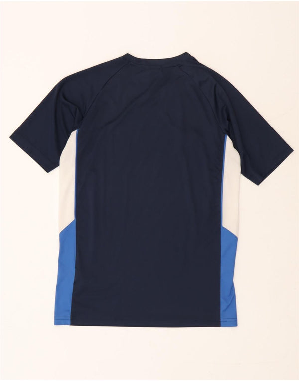 Tricou Nike Dri Fit pentru băieți Top 13-14 ani XL Bleumarin Colorblock