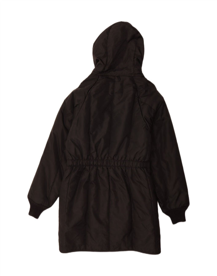 REFRIGWEAR Palton căptușit cu glugă pentru femei UK 14 Nylon mediu negru