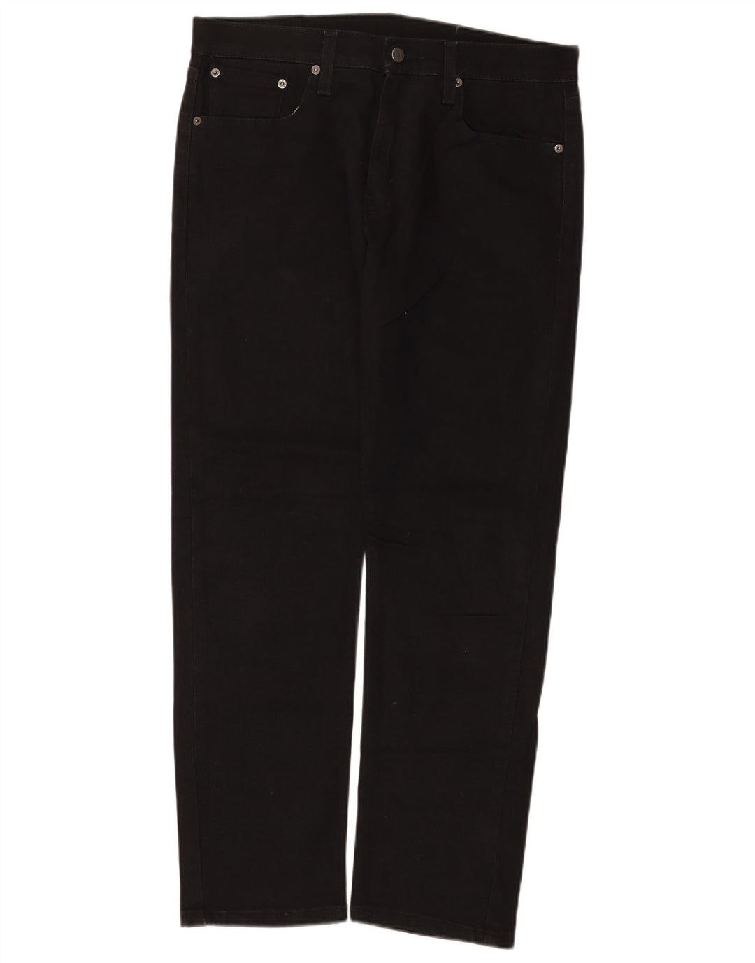 Blugi conici pentru bărbați Levi's 502 W32 L30 bumbac negru