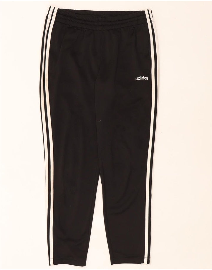 Pantaloni de trening Adidas pentru femei UK 12/14 Poliester mediu negru