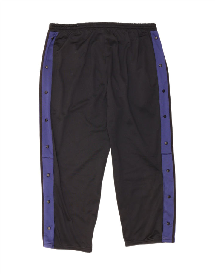 LOTTO Mens Tracksuit Trousers 2XL  Black Colourblock Polyester