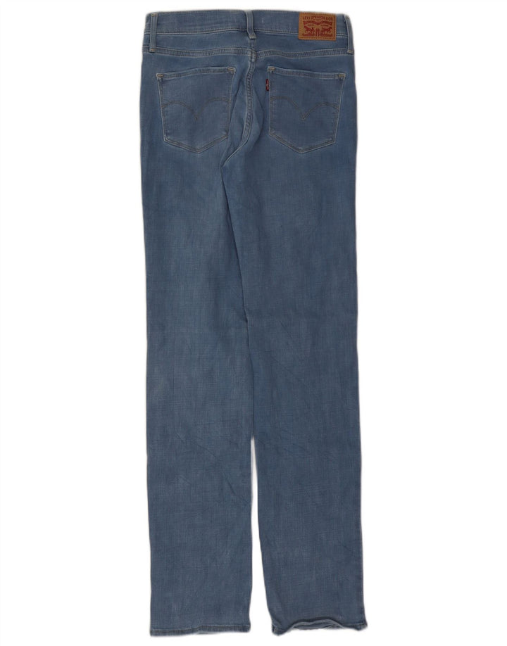 Blugi drepți modelați 314 pentru femei Levi's L27 L32 Bumbac albastru